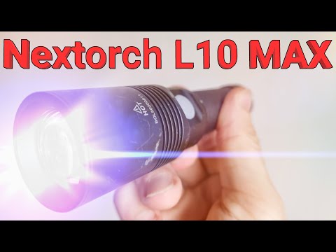 Nextool L10 Max review LEP 21700 extreme thrower flashlight