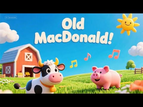 Old MacDonald Had a Farm | Nursery Rhyme Song for Kids | ChocoLoco