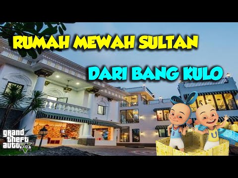 Rumah Sultan Upin Ipin Bangun Kembali, Hadiah dari Bang Kulo - GTA V Upin Ipin Episode Terbaru 492