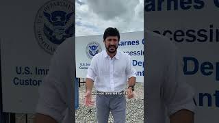 Congressman Greg Casar at Karnes Detention Center
