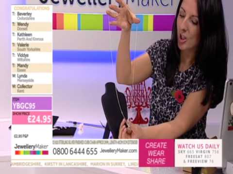 Jewellery Maker Live 9/11/2015 - 12pm - 4pm