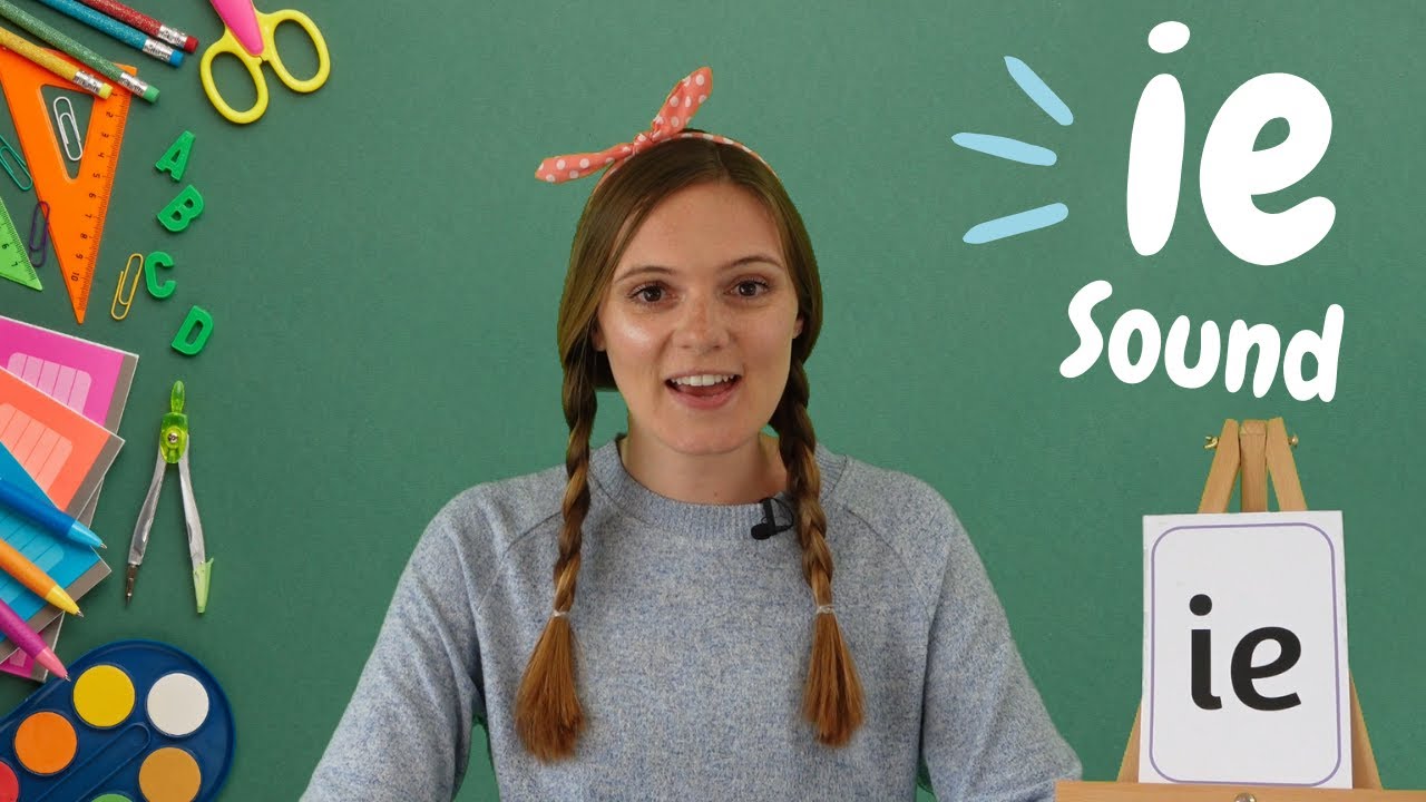 ie Sound | Learn Phonics | ie Words | British Teacher | Learn to Read