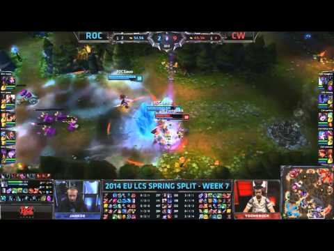 ROC vs CW Highlights   LCS EU W7D1   Team Roccat vs Copenhagen Wolves Highlights VOD