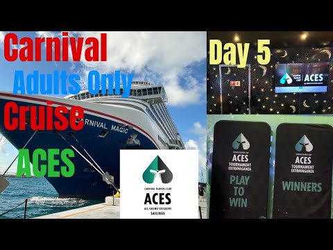 Thumbnail for Carnival ACES Adults Only Cruise Vlog | Day 5 on Carnival Magic Ship