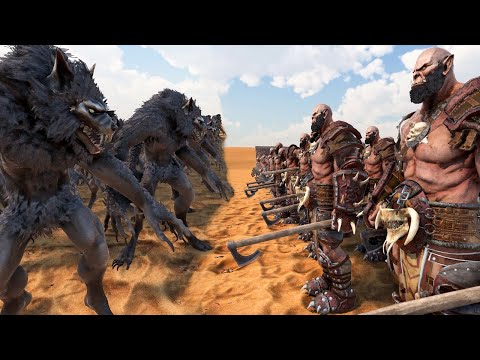 200,000 Werewolf vs 1,800,000 Orcs | Ultimate Epic Battle Simulator 2 | UEBS 2