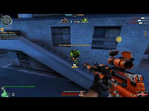 Crossfire NA and UK 2.0 game-play: M4A1-Custom Octane in Hero Mode X (Zombie v4)