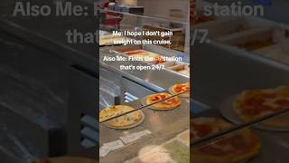 The pizza on Virgin Voyages is really good! #cruisevacation #virginvoyages #pizzaplace