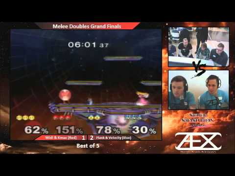 AEX6 Melee Doubles Grand Finals (Widl & Kmac vs Plank & Velocity)