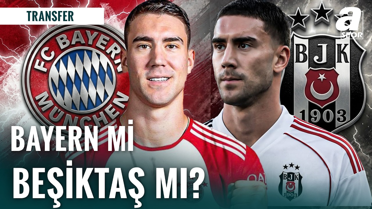 Bayern Münih Beşiktaş’a Vlahovic Yarışında Rakip Oldu