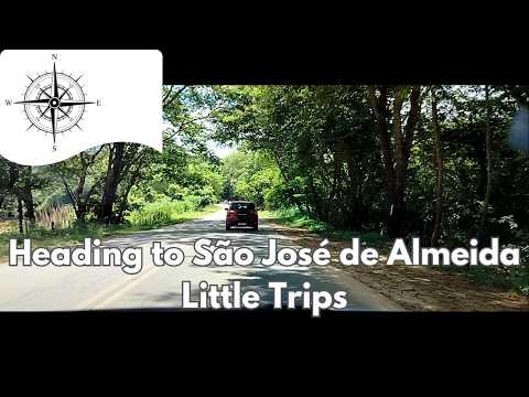 SCENIC ROAD TRIP 🇧🇷 Lagoa Santa to São José de Almeida (Part 2) | Little Trips [4K IRL]