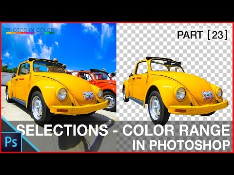Photoshop Tutorial Select and mask colors Tutorial