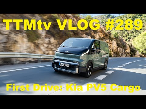 Thumbnail for TTMtv VLOG #289 - First Drive: Kia PV5 Cargo by Car