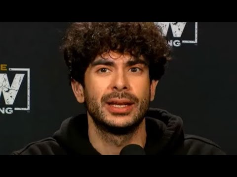 Tony Khan’s reaction to MJF at the scrum Double Or Nothing