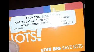 Biglots aka Comenity Bank Live Big Save Lots  Good Bye
