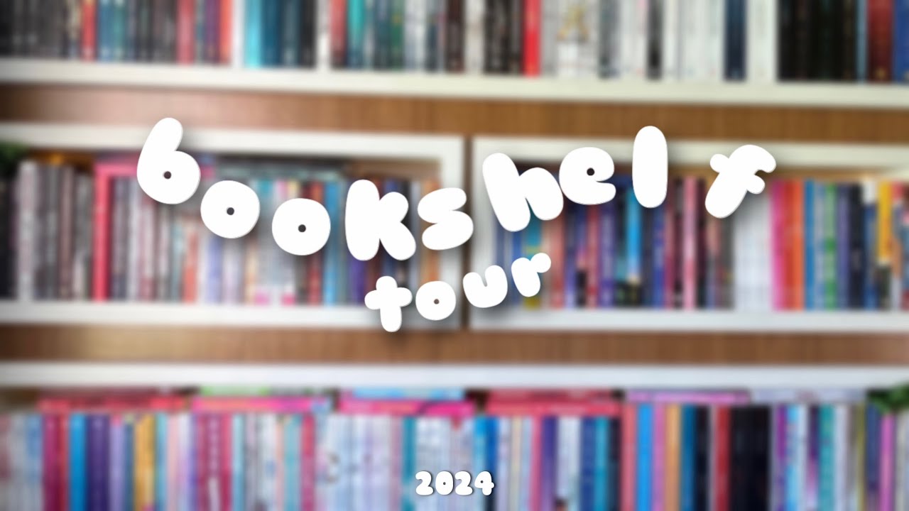 ✨BOOKSHELF TOUR 2024 || mostrando TODOS os meu livros + estante nova💃🏻