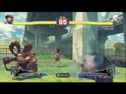 SSF4: Ndsg (Akuma) vs. SUPERCHUU (Rufus)