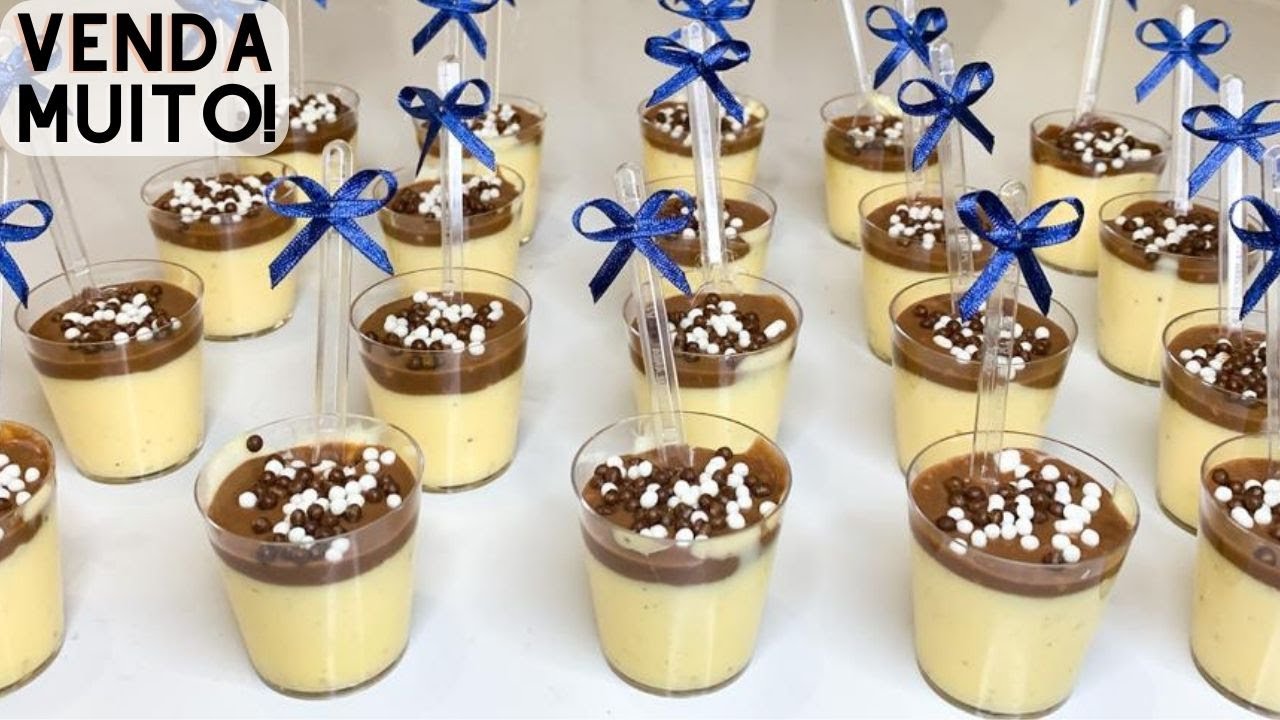 JUST HIT THE BLENDER AND IT'S READY EASY DESSERT PASSION FRUIT MOUSSE IN THE CUP