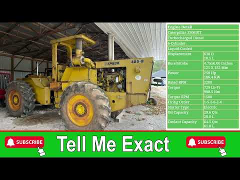 Cameco 405-B Tractor | Cameco 405-B Specifications | Cameco 405-B Engine HorsePower, HP