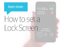 How to Set a Lock Screen - Jitterbug Smart