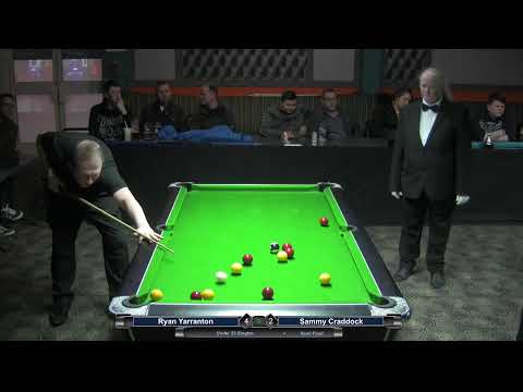 2020 Under 23 Singles - Semi Final - Ryan Yarranton v Sammy Craddock