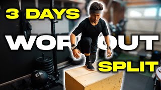 3 Days Of My Workout Split | Plus Healthy Meals Shown | Crossfit Workouts For Beginners