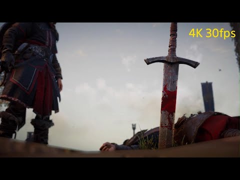 Assassin's Creed Valhalla|King Rued Boss Fight & Death Choice|4K 30fps