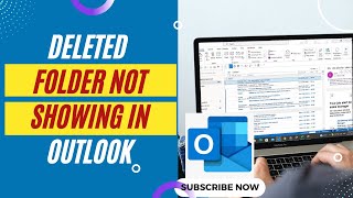 Deleted Folder Not Showing in Outlook | Can