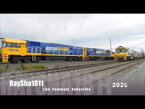 3PM4 - NR70-NR42-NR93 (PacNat steel) Gheringhap - Australian Trains by Raysha1811