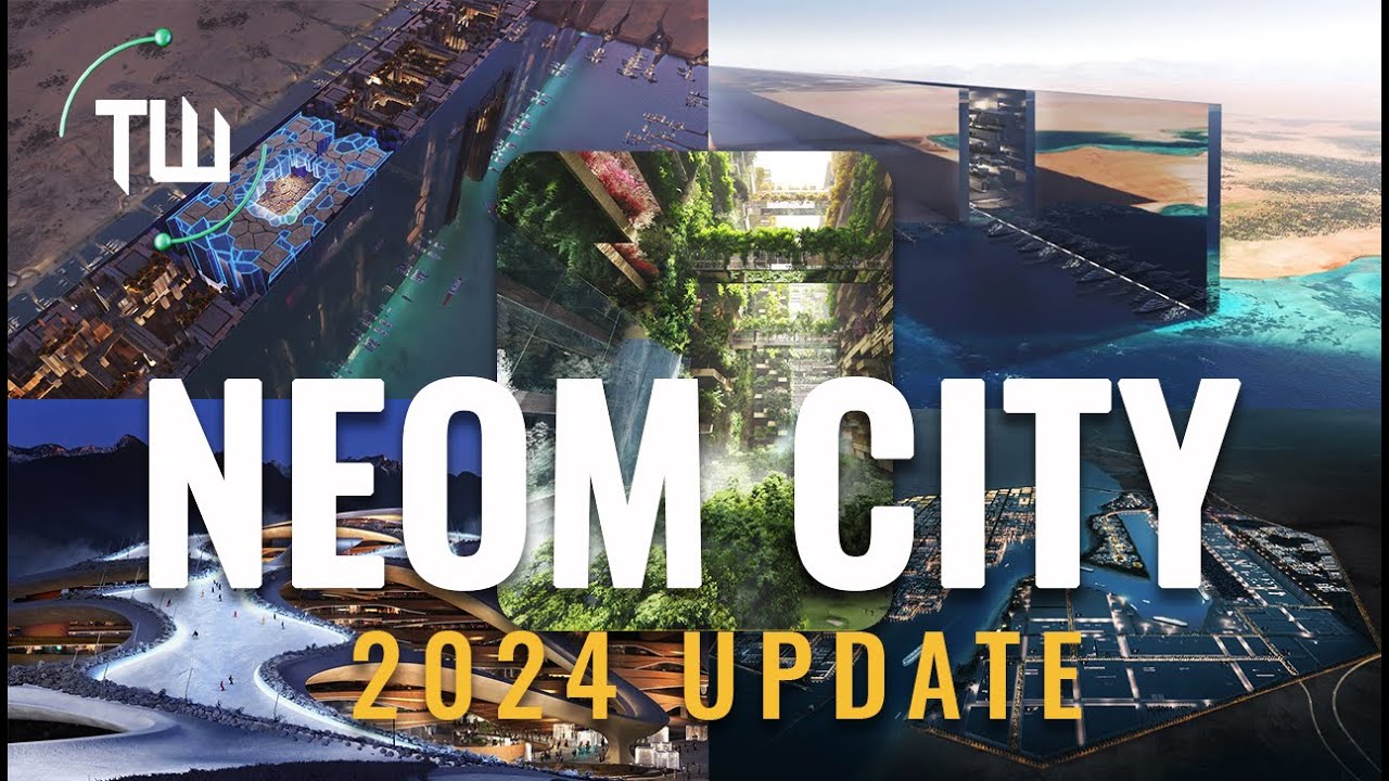 NEOM City | The Line Construction Update 2024 | Trends in the World