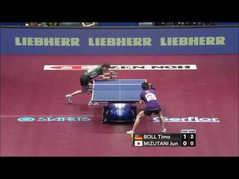 2014 WTTTC MT-SF GER-JPN (4) Timo Boll - Jun Mizutani (full match|short form in HD)