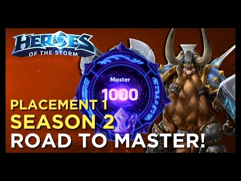 HotS Video: Placement 1 Road to Master! Season 2! on HeroesFire