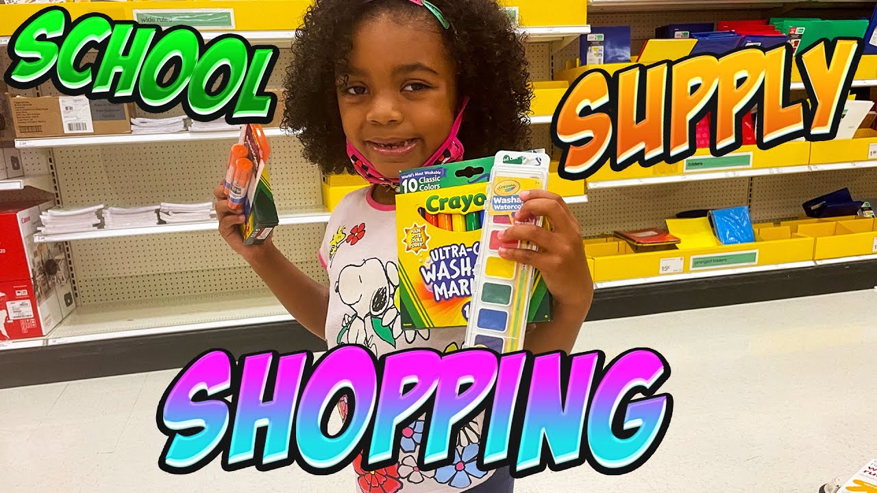 BACK TO SCHOOL SUPPLY SCAVENGER HUNT!!!