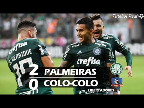 PALMEIRAS 2 X 0 COLO COLO - GOLS & MELHORES MOMENTOS LIBERTADORES 2018 🔥