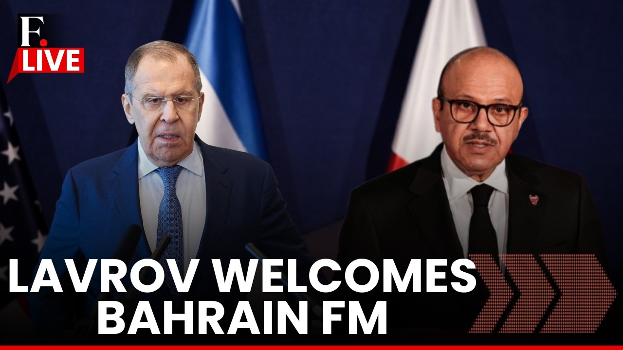 Russian Foreign Minister LIVE: Lavrov Hosts Bahrain Foreign Minister In Moscow