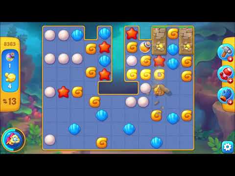 Fishdom Level 8363 walkthrough #fishdom #gaming