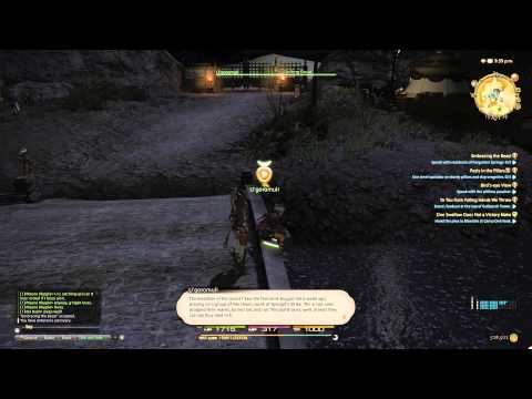 FFXIV Quickie #5: Level 35 Warrior Quest