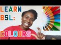 LEARN BSL BSL Colours Learn The Signs For Different Colours In British Sign Language