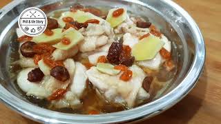 Download lagu Steamed Chicken with Red Dates, Goji Berries & Ginger mp3 Download lagu Steamed Chicken with Red Dates, Goji Berries & Ginger mp3