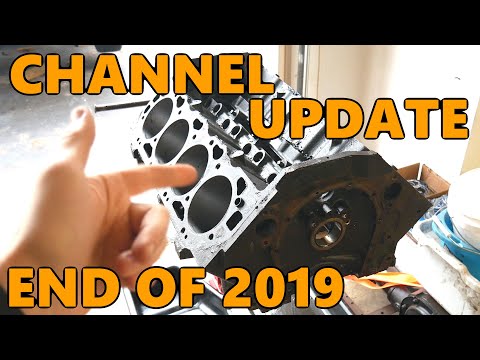End of 2019 Channel Update Video (Project Status and Plans)