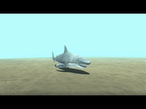 NEW UNIT Great White Shark vs REPTILES, INFERNALS UNITS | ARBS | - Animal Revolt Battle Simulator