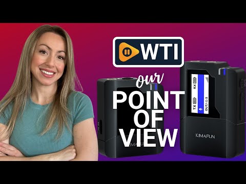 KIMAFUN Wireless Lavalier Microphone for Camera - WTI product video review
