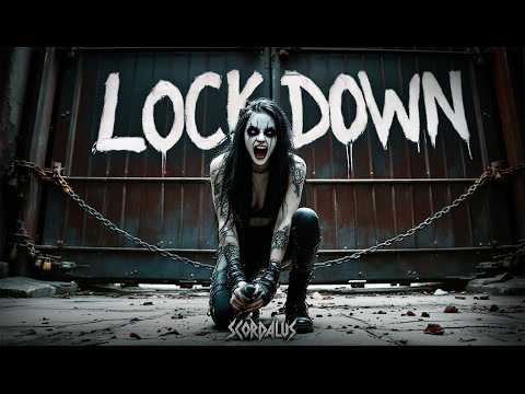 LOCKDOWN – Scordalus (Official AI Music Video) | Goth Rock Metal Anthem