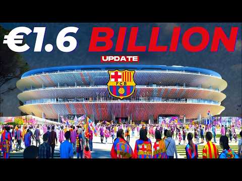 Inside FC Barcelona’s €1.6 Billion New Camp Nou Stadium *UPDATE*