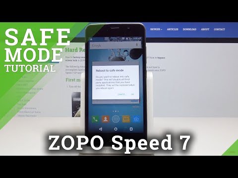 How to Activate Safe Mode in Zopo Speed 7