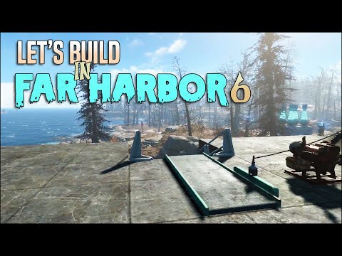 Let's Build in Far Harbor (Part 6) 🏡 Fallout 4 No Mods Shop Class
