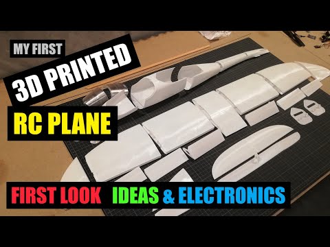 ECLIPSON MODEL A | 3D PRINTED RC PLANE | FIRST LOOK & BUILD IDEAS