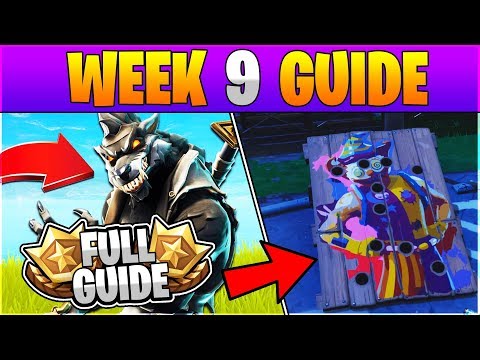 Fortnite ALL Season 6 Week 9 Challenges GUIDE! FULL Week 9 Challenge Guide - Fortnite Battle Royale