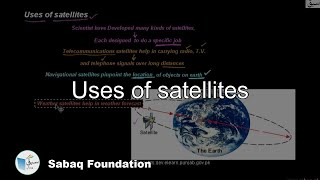 Download Lagu Uses of satellites, General Science Lecture | Sabaq.pk Thumbnail