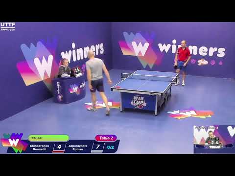 WINners CUP table 2  06.12   Shinkarenko Gennadii  - Zaporozhets Roman 18:00