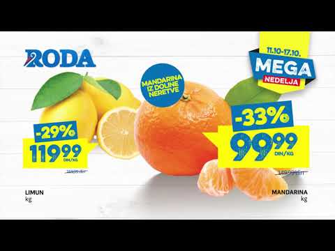 Roda | Mega nedelja 11.10 - 17.10.2019.